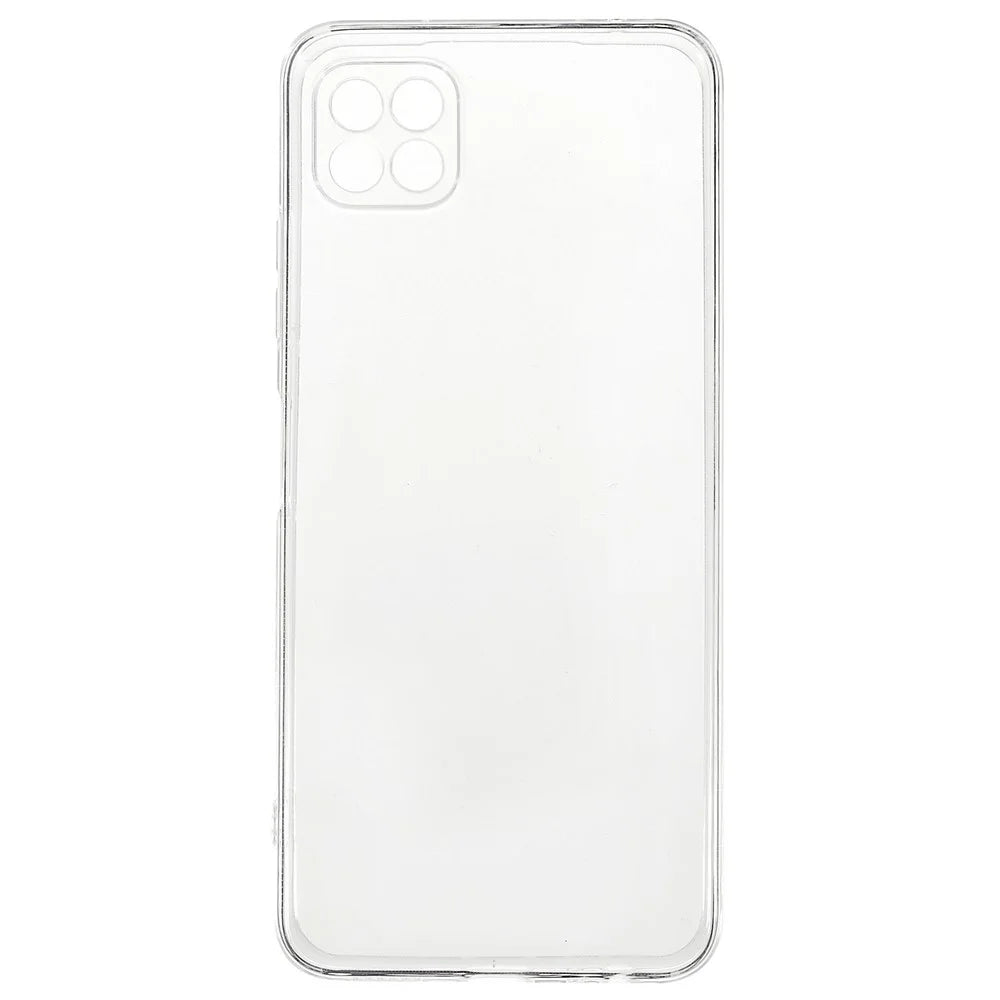 Dustproof Phone Cover for Samsung Galaxy A22 5G (EU Version), 1.5mm Thickened HD Clear Phone Case Flexible TPU Phone Back Shell - 1