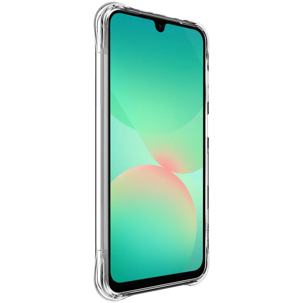 IMAK for Samsung Galaxy A26 5G Magnetic Case Airbag Shockproof Protection TPU Phone Cover - Transparent - 2