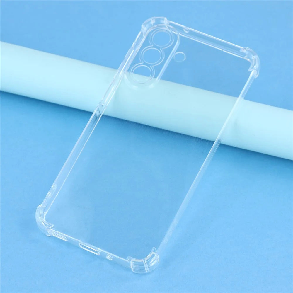 For Samsung Galaxy A27 5G TPU Case Reinforced Corners Drop-proof Phone Cover - Transparent - 3