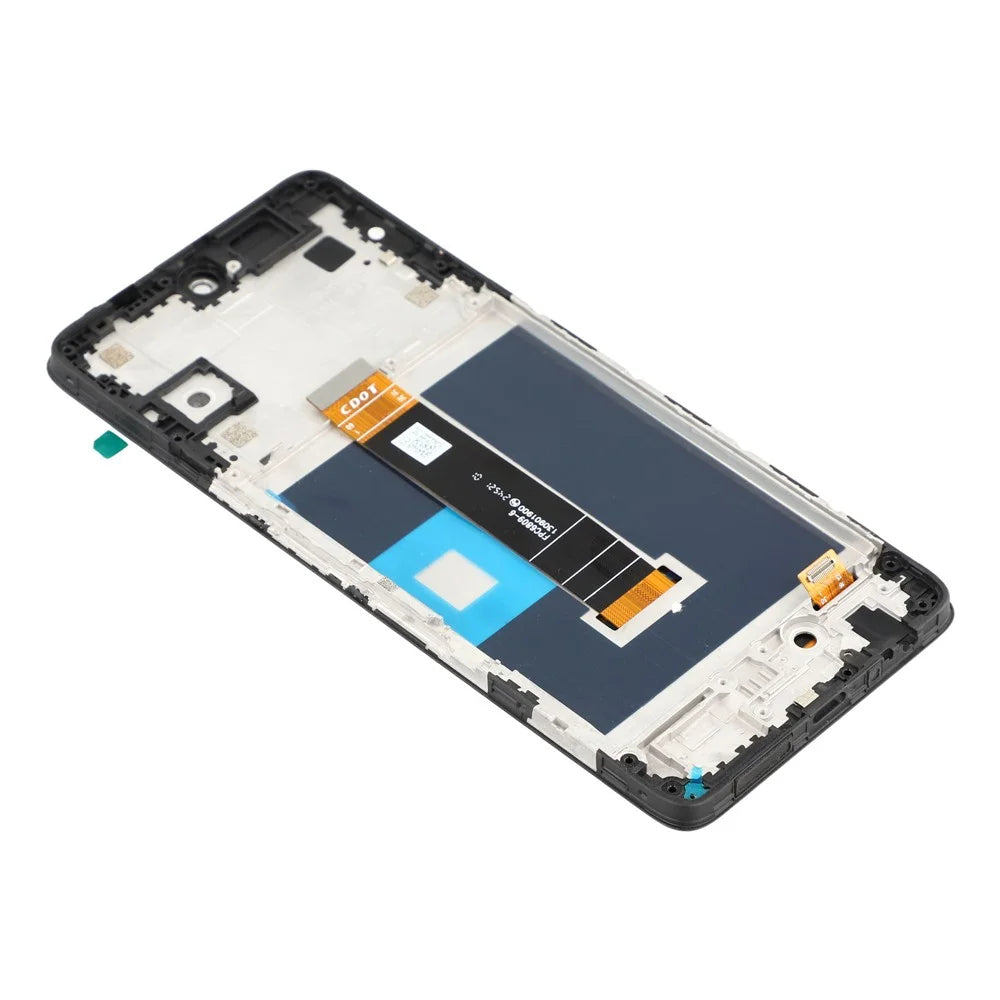 For TCL 60 XE NxtPaper 5G T705M, T705M1 OEM Grade S LCD Screen and Digitizer Assembly + Frame, Frosted Screen (Without Logo) - 4
