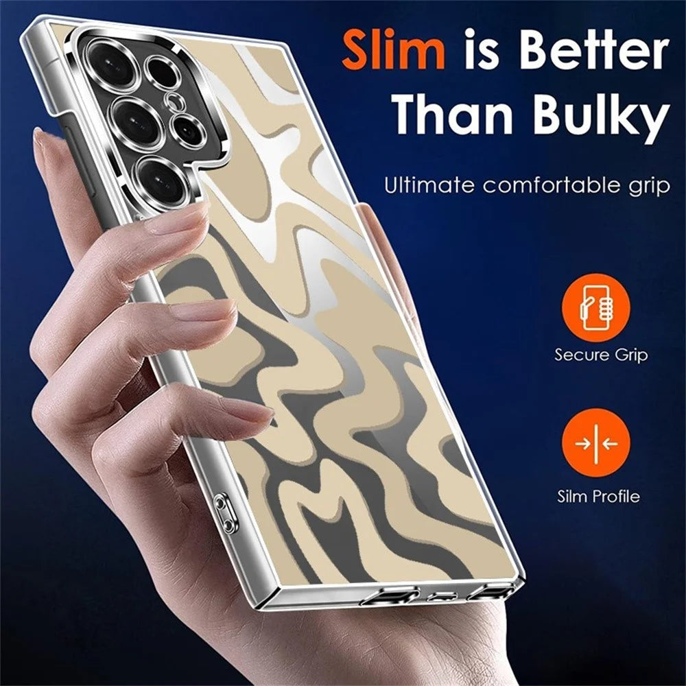 For Samsung Galaxy S26 Ultra Case Leopard Pattern UV Printing Hard PC Protective Phone Cover - GA159TRGM - 7