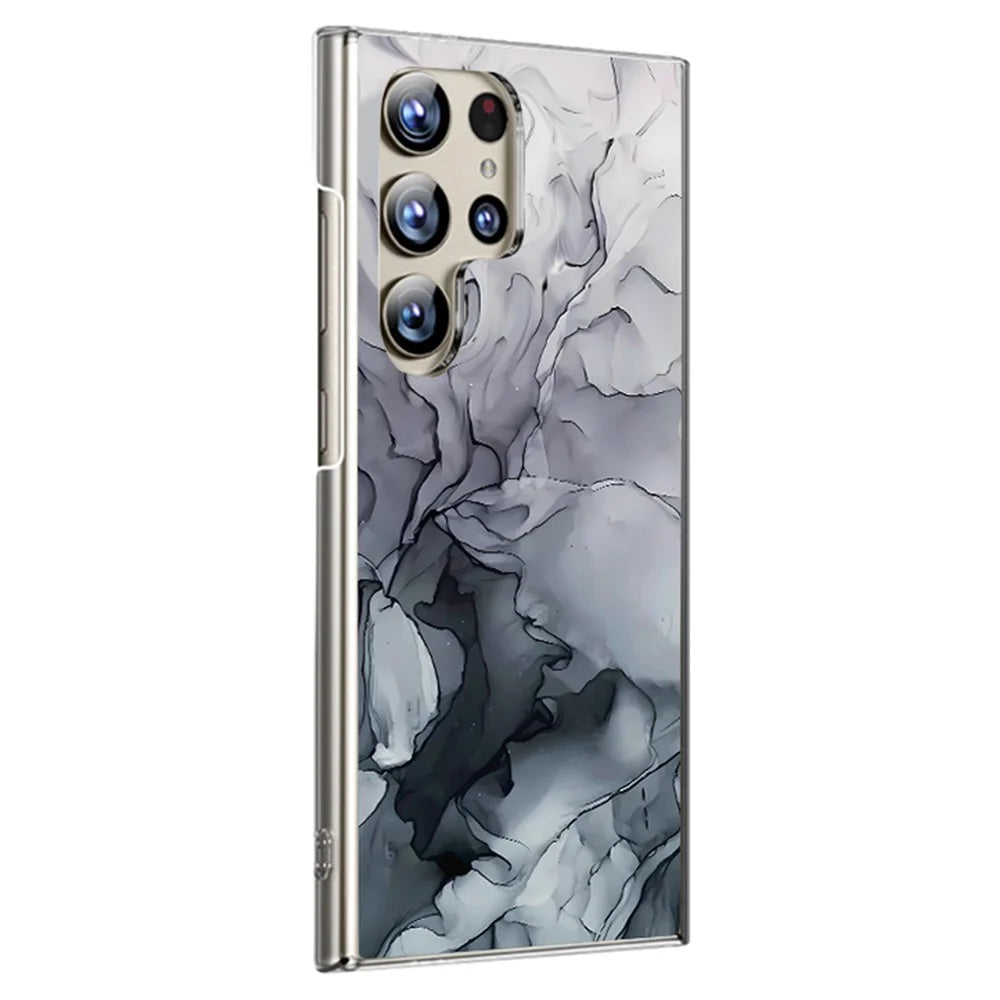 For Samsung Galaxy S26 Ultra Case Marble Pattern UV Printed Hard PC Protective Phone Cover - GA408TR - 2