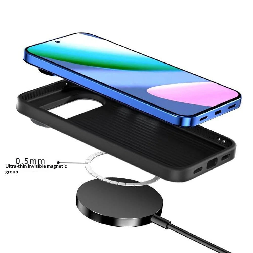 ABEEL for Google Pixel 11 Magnetic Case Ultra-thin 6D Printed Shockproof TPU PC Aluminum Alloy Leather Phone Cover - Guardian Model 2 No. 2 - 3