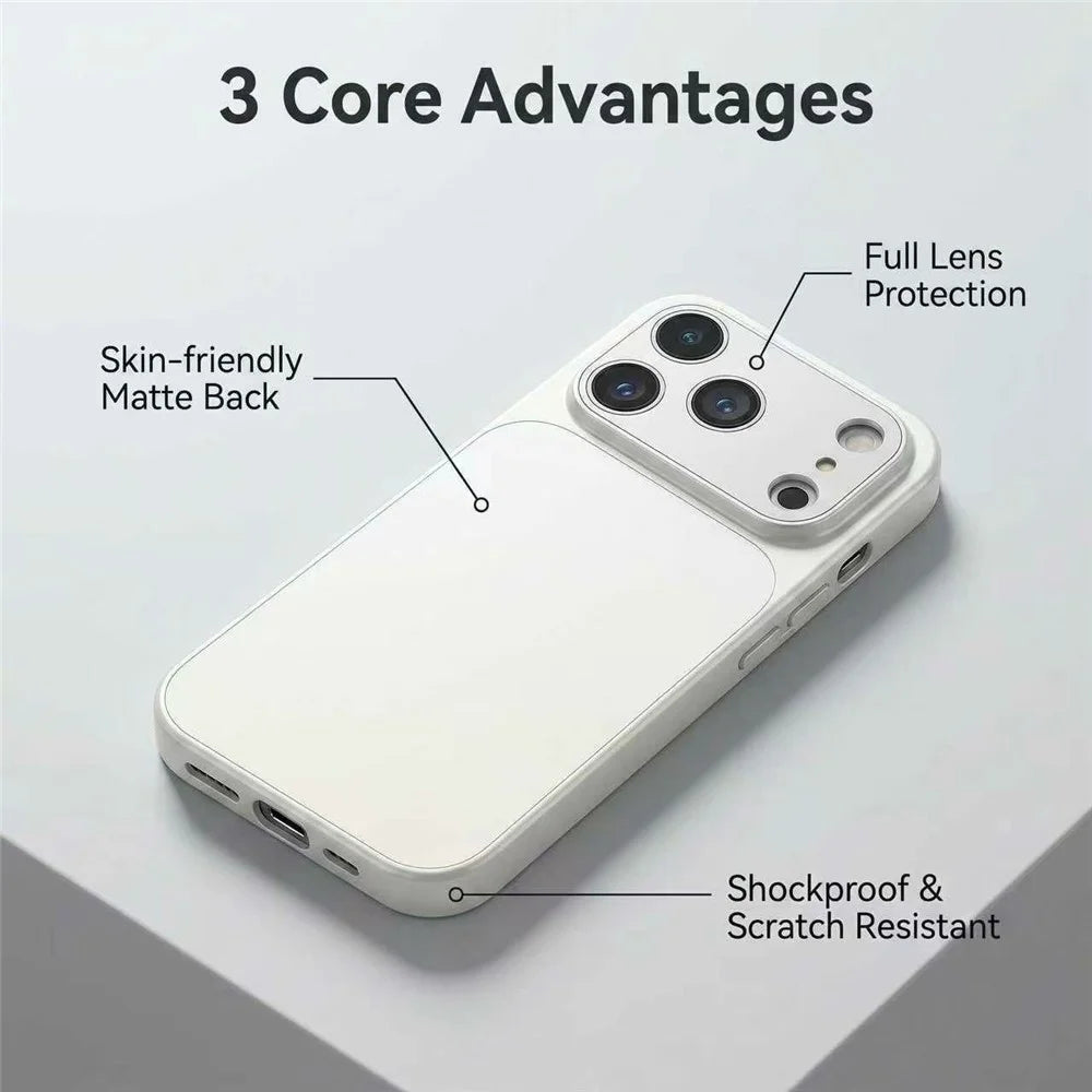 For iPhone 17 Pro Max Case PU Leather + PC + TPU Gradient Anti-fingerprint Matte Back Cover - Orange - 3