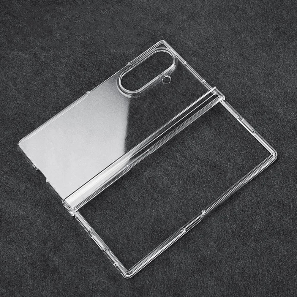 For Samsung Galaxy Z Fold8 Ultra Case Anti-Drop Transparent Hard PC Phone Cover - 4