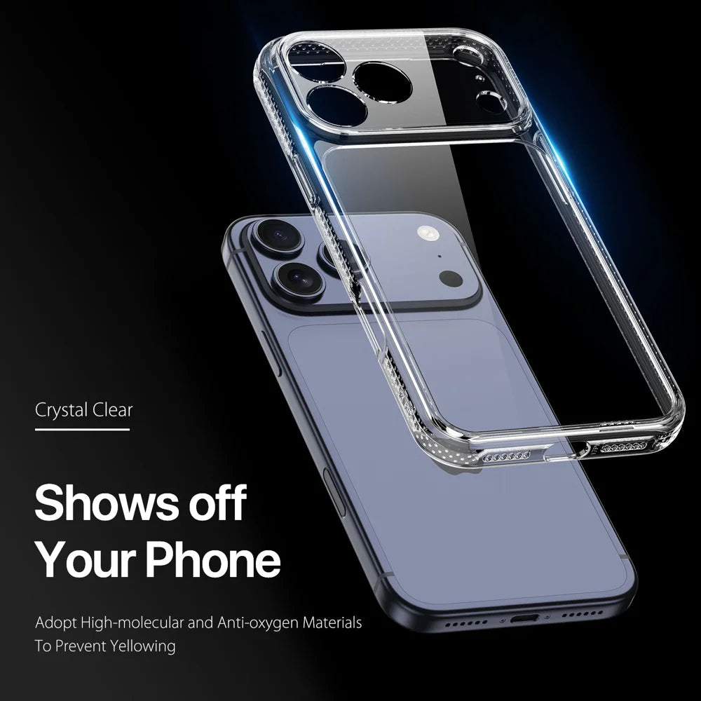 DUX DUCIS for iPhone 18 Pro Max / 17 Pro Max Clear Phone Case  Clin Series TPU + PC Anti-drop Back Cover - Clear - 2