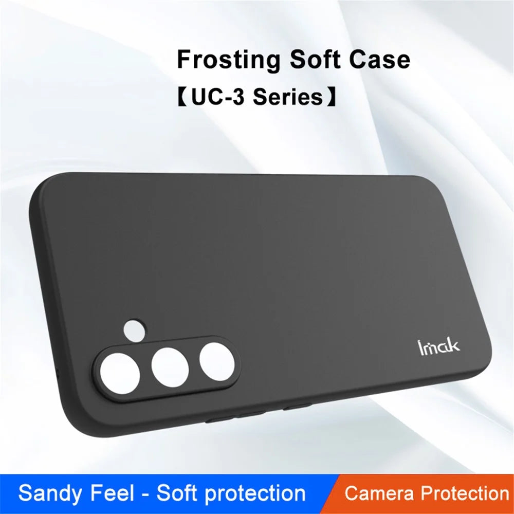 IMAK UC-3 Series for Samsung Galaxy A54 5G Matte TPU Phone Case Fingerprint-free Shockproof Cell Phone Cover - 2
