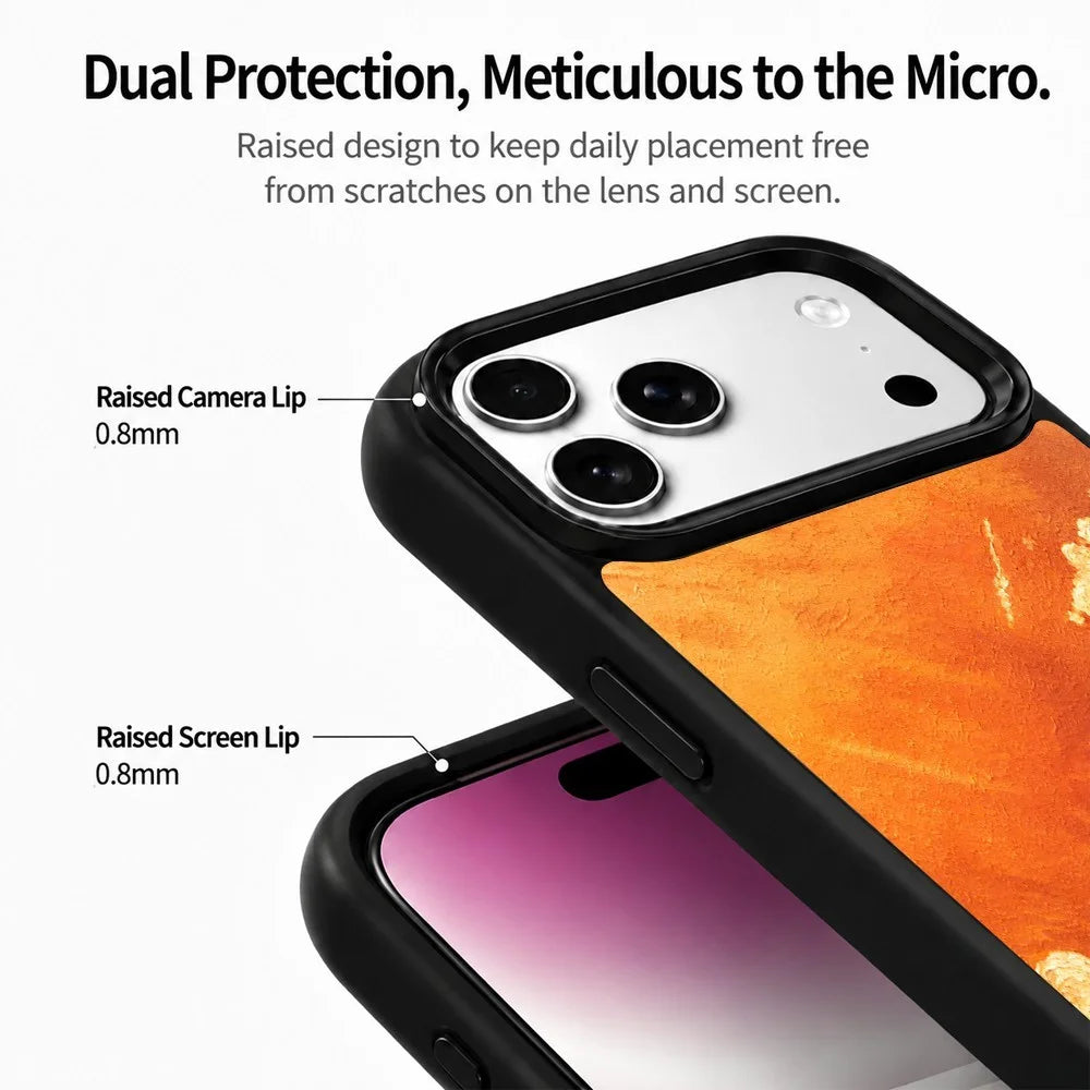 For iPhone 18 Pro / 17 Pro Magnetic Case Five Elements Series UV Pattern Printing PC + Silicone Phone Cover - H00024 - 5