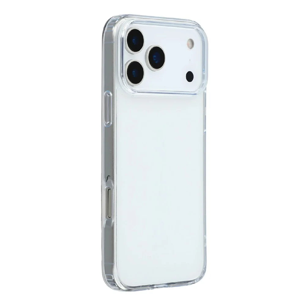 MUTURAL for iPhone 18 Pro Max / 17 Pro Max Case Rounded Edge TPU + PC Clear Phone Cover - Transparent - 1