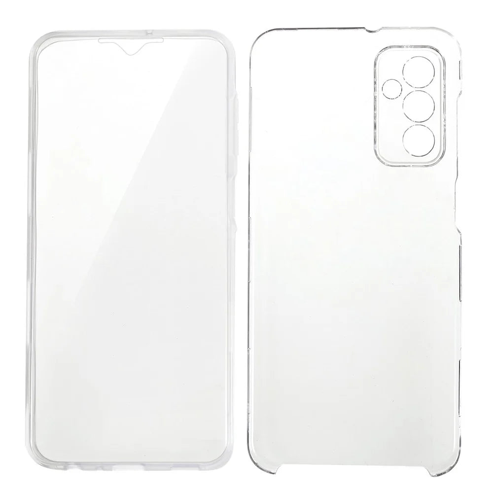 For Samsung Galaxy M23 5G / F23 5G Drop-proof Detachable Phone Case TPU + Acrylic Full Coverage Cover with PET Screen Protector - 2