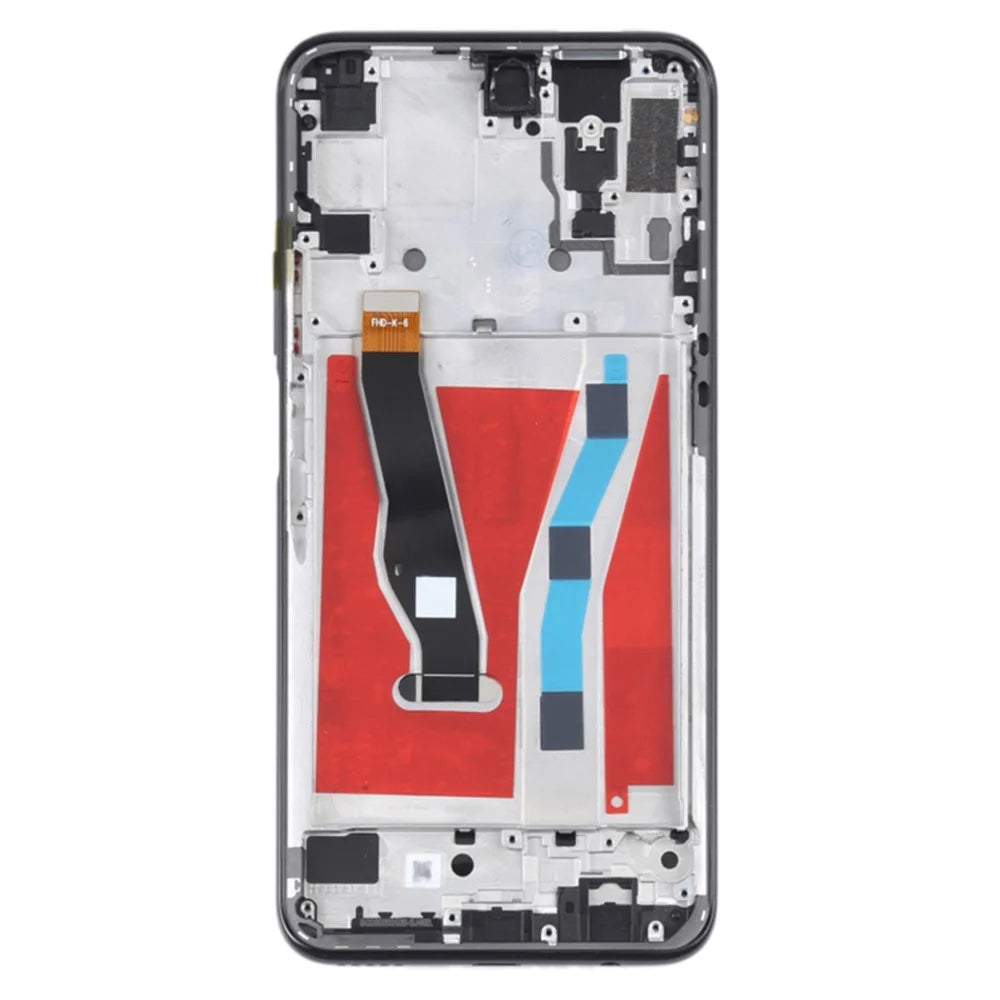 For Honor 9X (China) HLK-AL00, HLK-TL00 LCD Screen and Digitizer Assembly + Frame Replacement Part (COG) (Grade C, without Logo) - Magic Night Black - 3