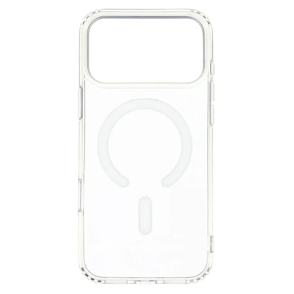 For iPhone 18 Pro Max Phone Case Compatible with MagSafe with Tempered Glass Screen Film + Clear Lens Film - Transparent - 2
