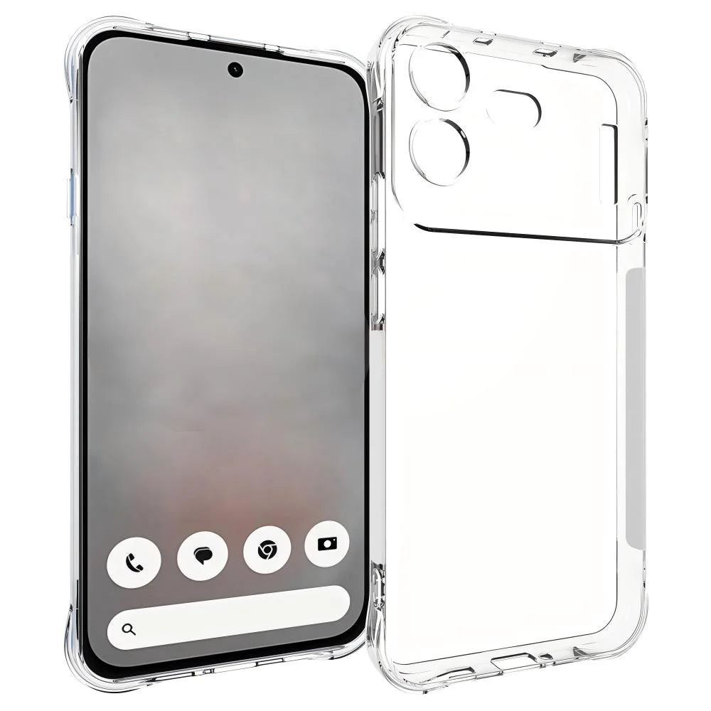 WANLONFENG for Nothing Phone (4b) WL Series Case 2.0mm TPU Phone Cover with Tempered Glass Film - Transparent - 2
