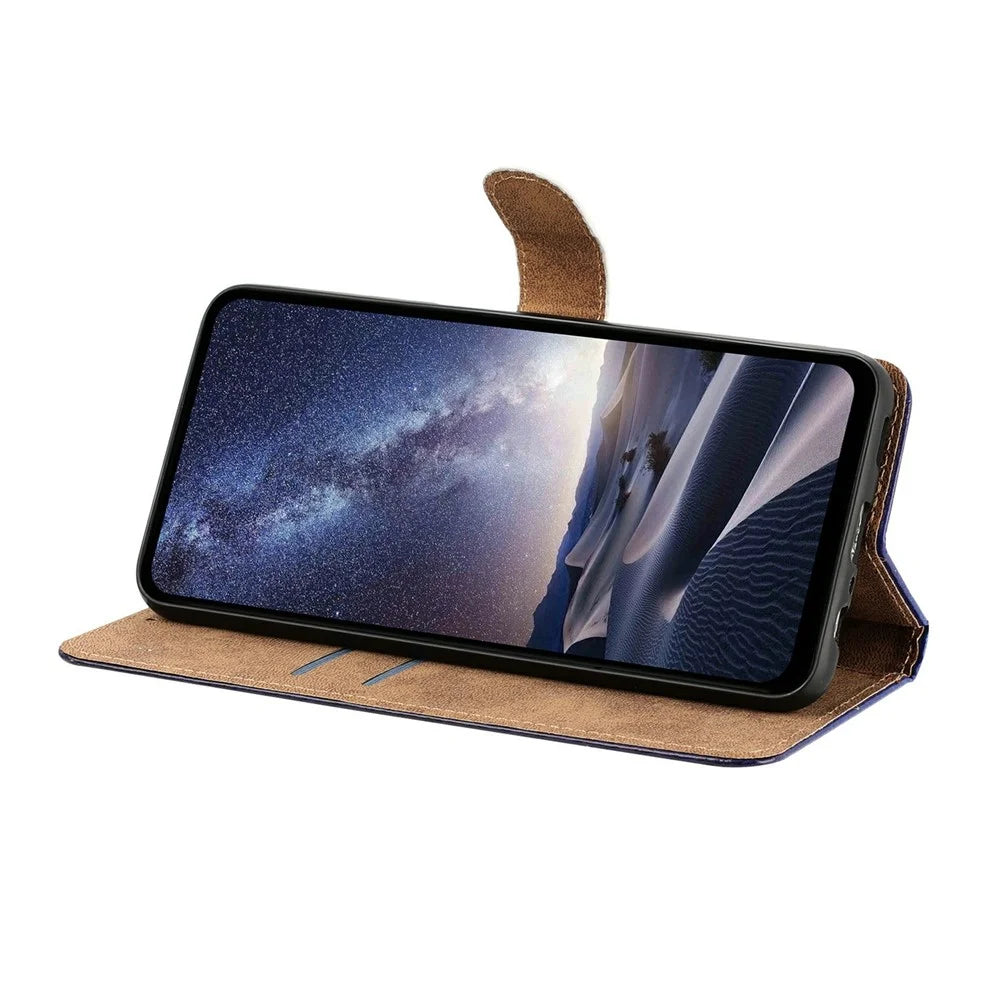 For Samsung Galaxy A15 4G / A15 5G Case Pattern Printed Wallet Flip Stand PU Leather Phone Cover with Wrist Strap - Colorful Butterfly - 3