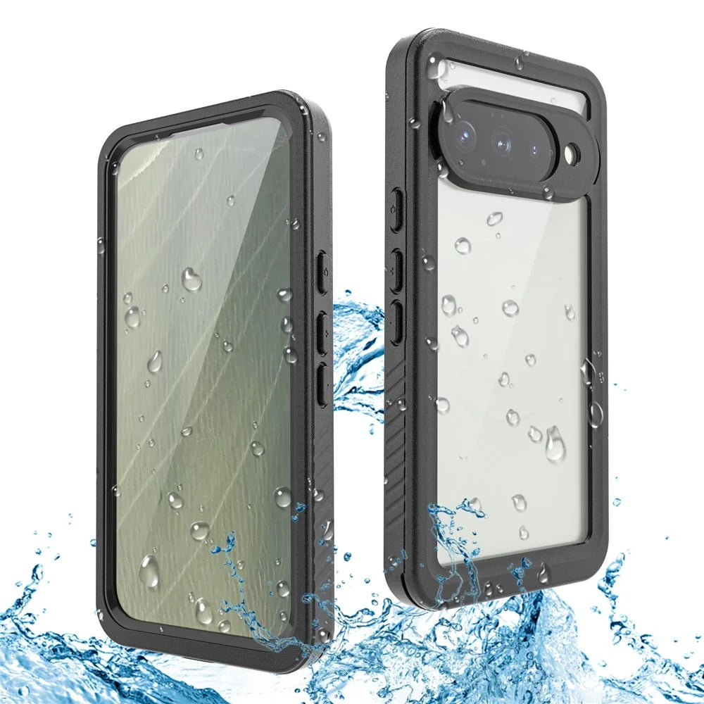 REDPEPPER FS Series For Google Pixel 11 Waterproof Case IP68 Shockproof Phone Cover - Black - 1