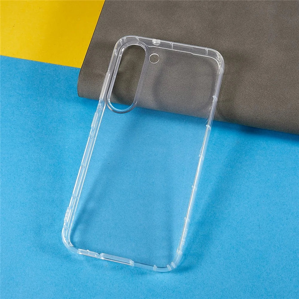 For Samsung Galaxy S23+ Ultra Slim Transparent Phone Case Airbag Protection Shockproof TPU Smartphone Cover - 2