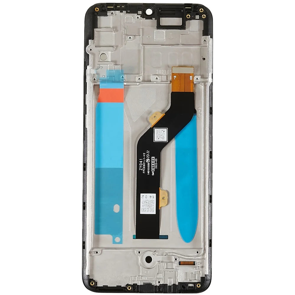 For Tecno Spark 5 Air 2020 KD6 Grade C LCD Screen and Digitizer Assembly + Frame Replacement Part (without Logo) - 3