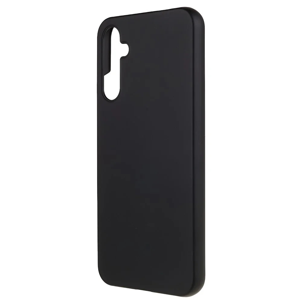 For Samsung Galaxy A34 5G Smartphone Case Hard Plastic Rubberized Glossy Phone Protector Cell Phone Cover - Black - 2