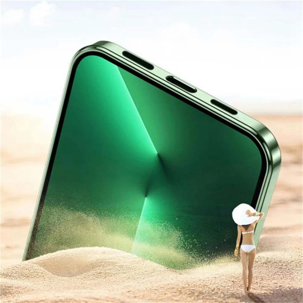 YOOBAO Mobile Phone Case for iPhone 14 Pro, Compatible with MagSafe Camera Protection Frame Shockproof Clear Silicone Phone Cover - Baby Blue - 4