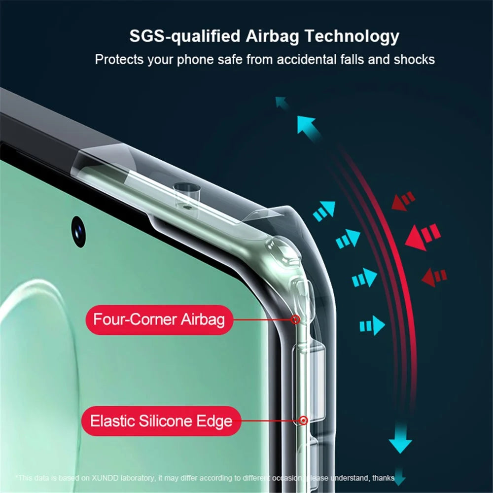XUNDD For vivo S16 Pro Acrylic+TPU Phone Case Precise Cutouts Camera Protection Anti-scratch Phone Back Cover - 3