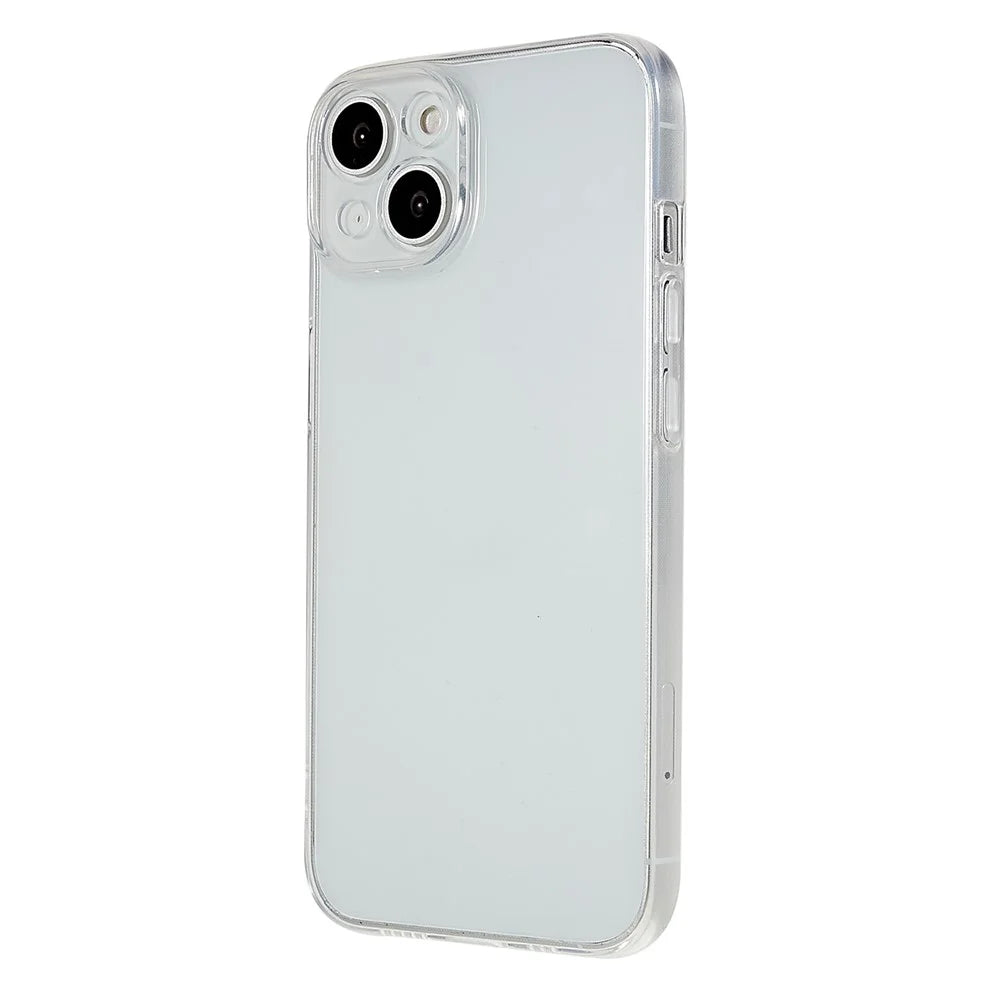 For iPhone 14 Phone Protective Back Cover Ultra Thin Transparent Soft TPU Case with Precise Lens Cutout - 2