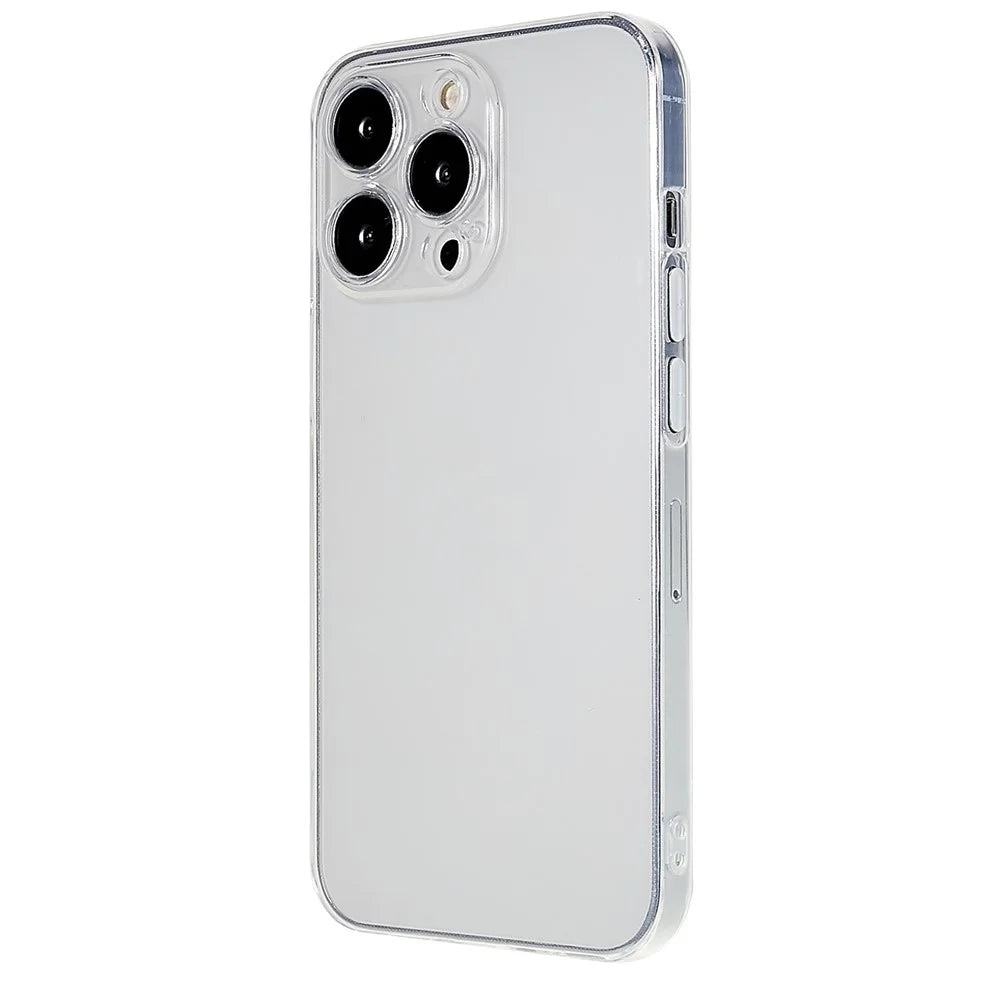 For iPhone 13 Pro Max 6.7 inch Precise Lens Cutout Clear Drop-proof TPU Cover Ultra Thin Cell Phone Case - 2