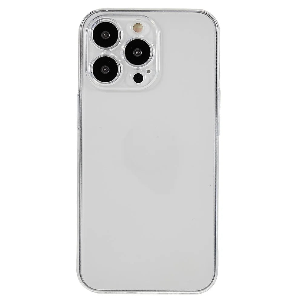 For iPhone 13 Pro 6.1 inch Clear TPU Cover Precise Lens Cutout Ultra Thin Anti-scratch Cell Phone Case - 1