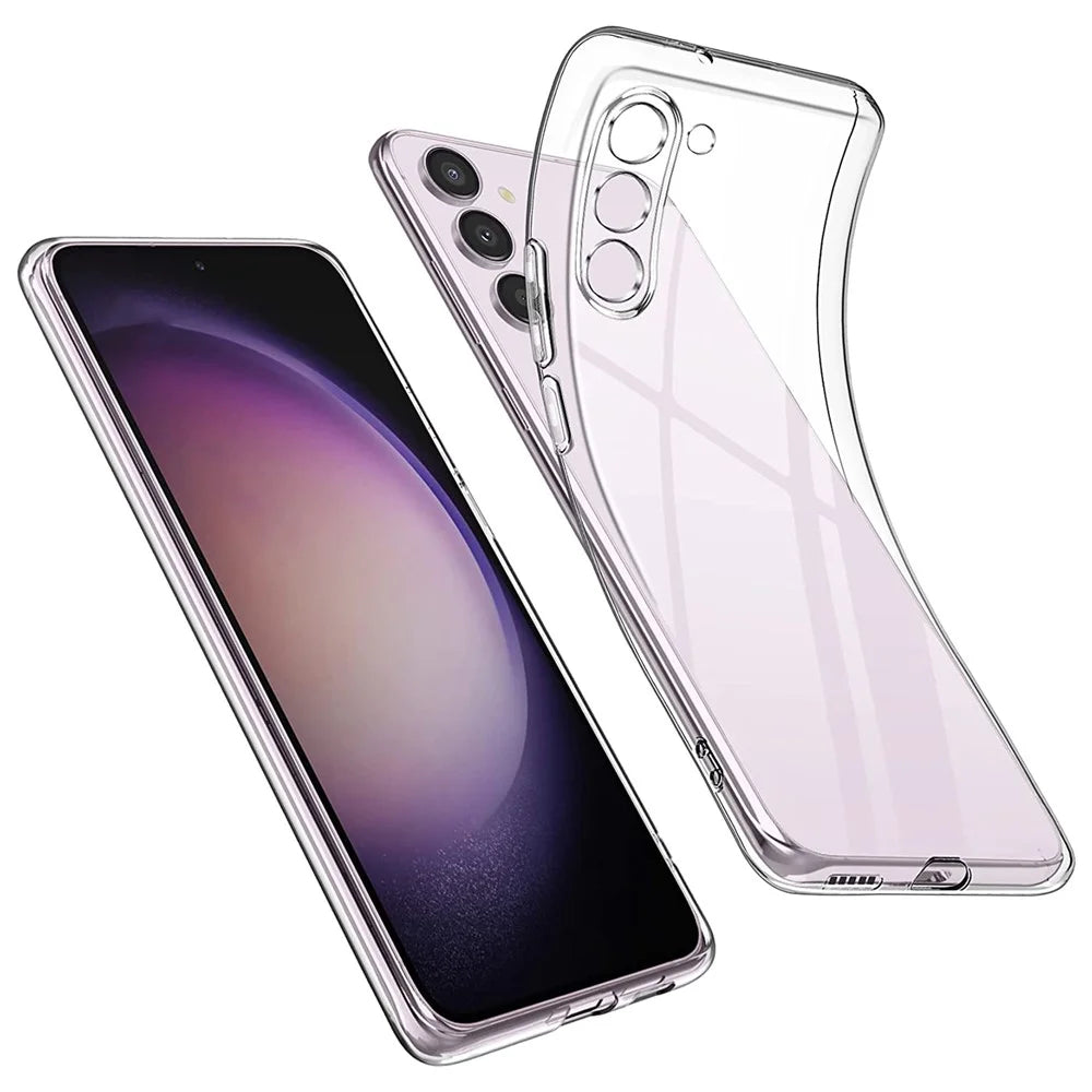For Samsung Galaxy S23+ Drop Protection TPU Phone Case Anti-fingerprint Cell Phone Cover - 1