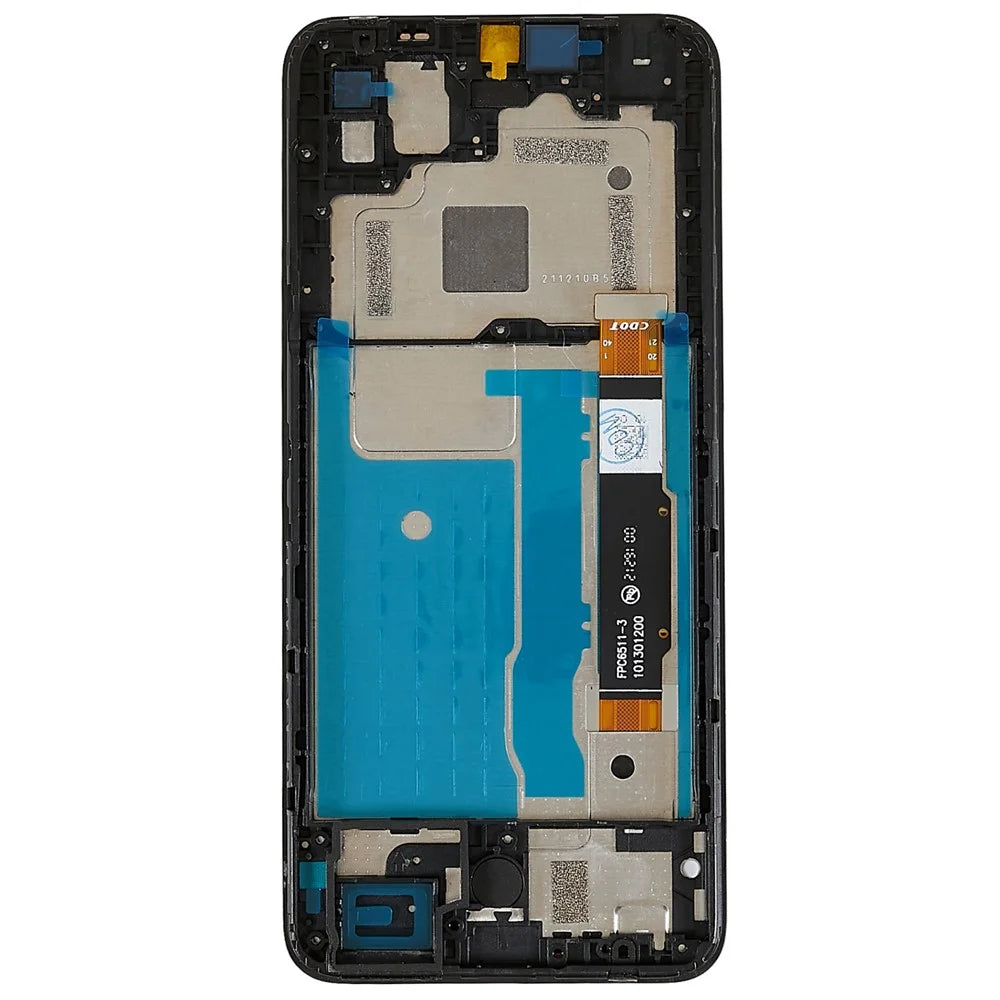 For TCL 20 R 5G Grade B LCD Screen and Digitizer Assembly + Frame Replacement Part (without Logo) - 2