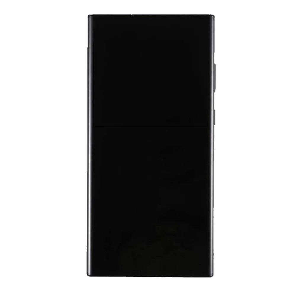 For Samsung Galaxy S22 Ultra 5G S908 OEM Grade S AMOLED Screen and Digitizer Assembly + Frame Part (without Logo) - Black - 2