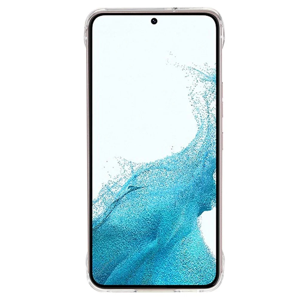 For Samsung Galaxy S22 5G Transparent Hard PC Anti-drop Phone Case Frameless Smartphone Back Cover - 3