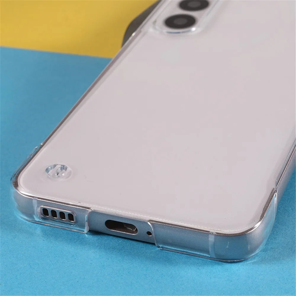 For Samsung Galaxy S22 5G Transparent Hard PC Anti-drop Phone Case Frameless Smartphone Back Cover - 7