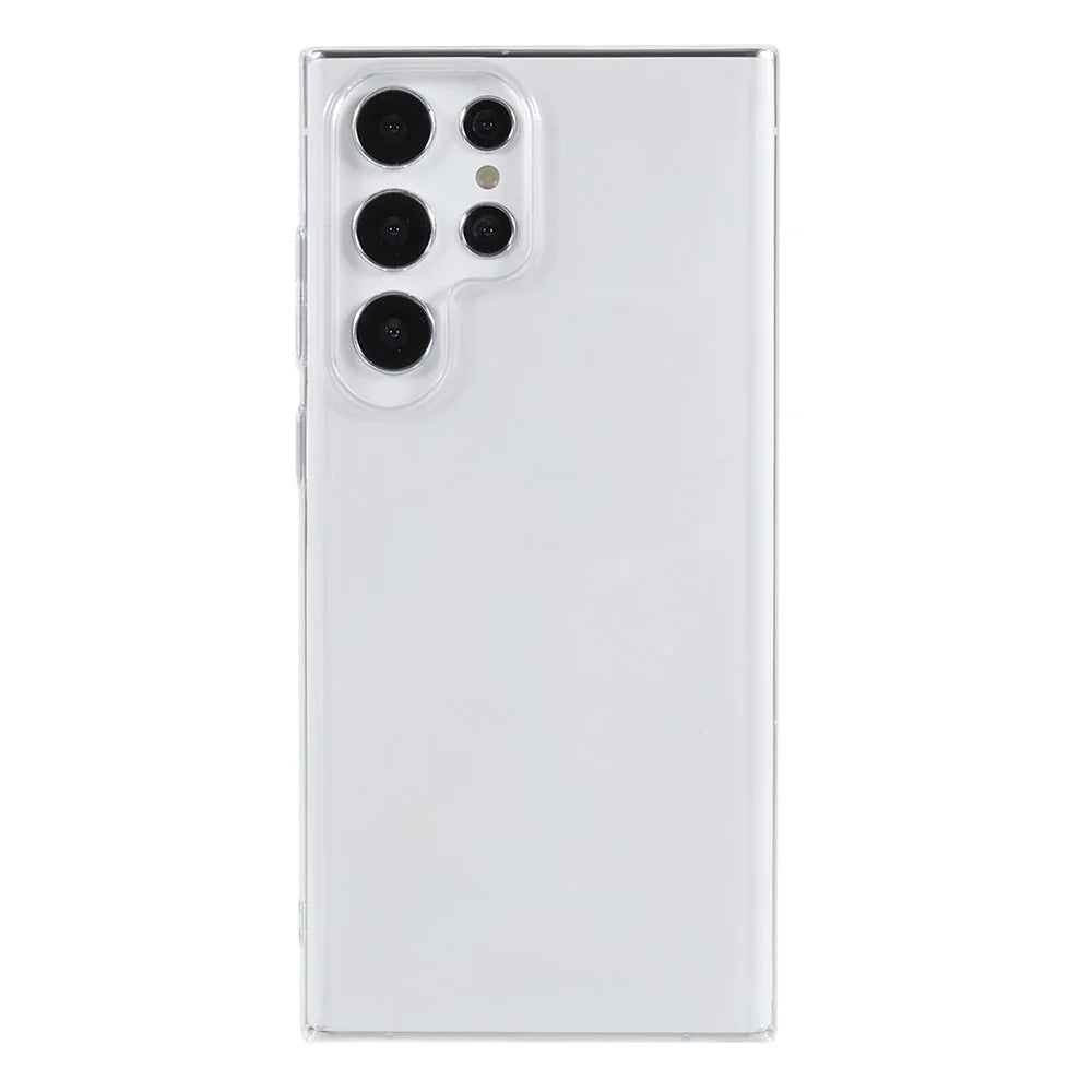 For Samsung Galaxy S22 Ultra 5G Hard PC Cell Phone Protective Cover Transparent Phone Case - 2