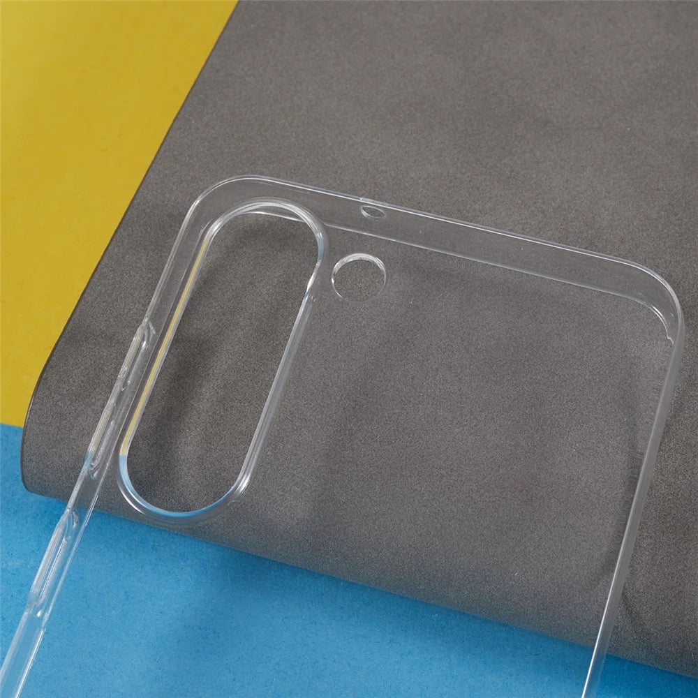 Cell Phone Case for Samsung Galaxy S21 5G / 4G , Hard Plastic Clear Phone Back Cover - 4