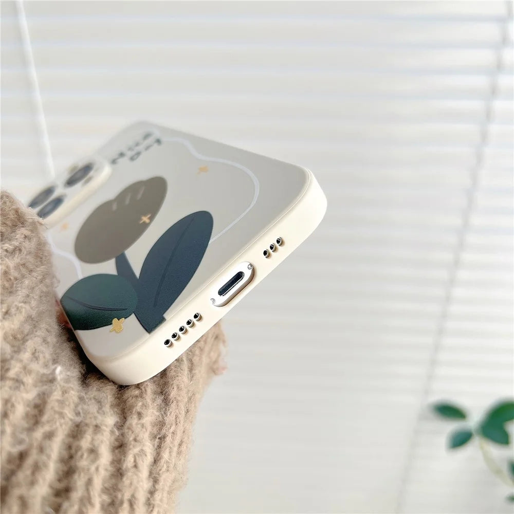 For iPhone 14 Pro Soft TPU Pattern Printed Phone Case Precise Cutout Protective Cover - Tulip - 5