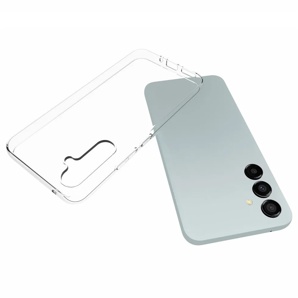 Clear Phone Case For Samsung Galaxy A54 5G , Inside Watermark-Free Texture Dustproof TPU Smartphone Cover - 4
