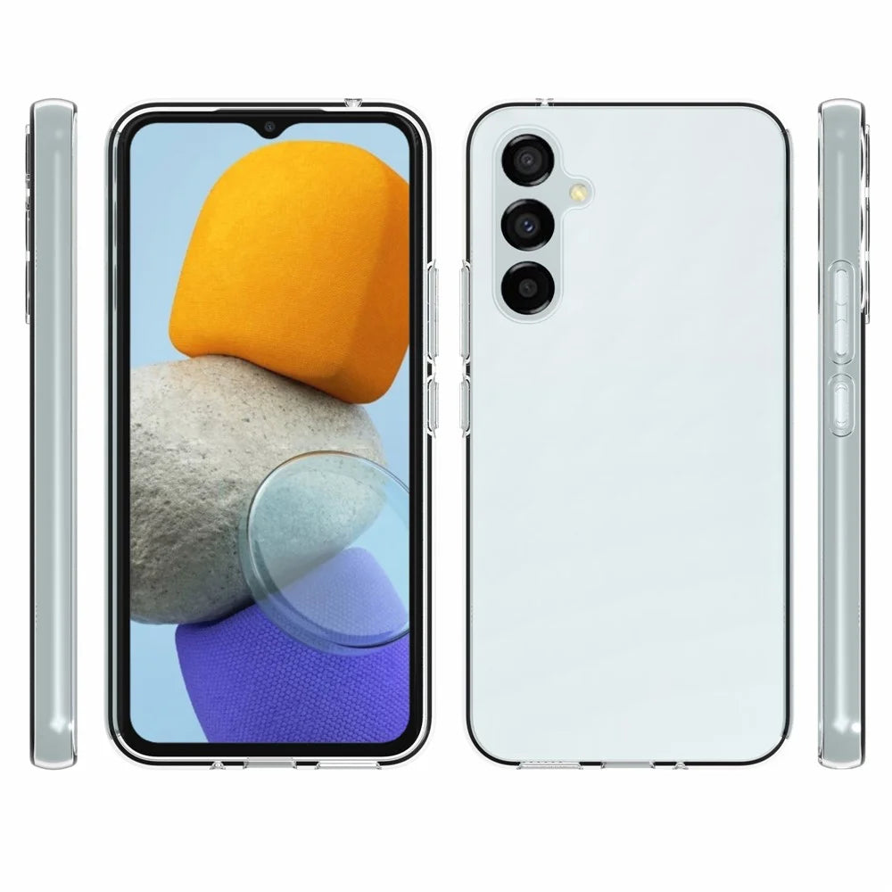 Clear Phone Case For Samsung Galaxy A54 5G , Inside Watermark-Free Texture Dustproof TPU Smartphone Cover - 7