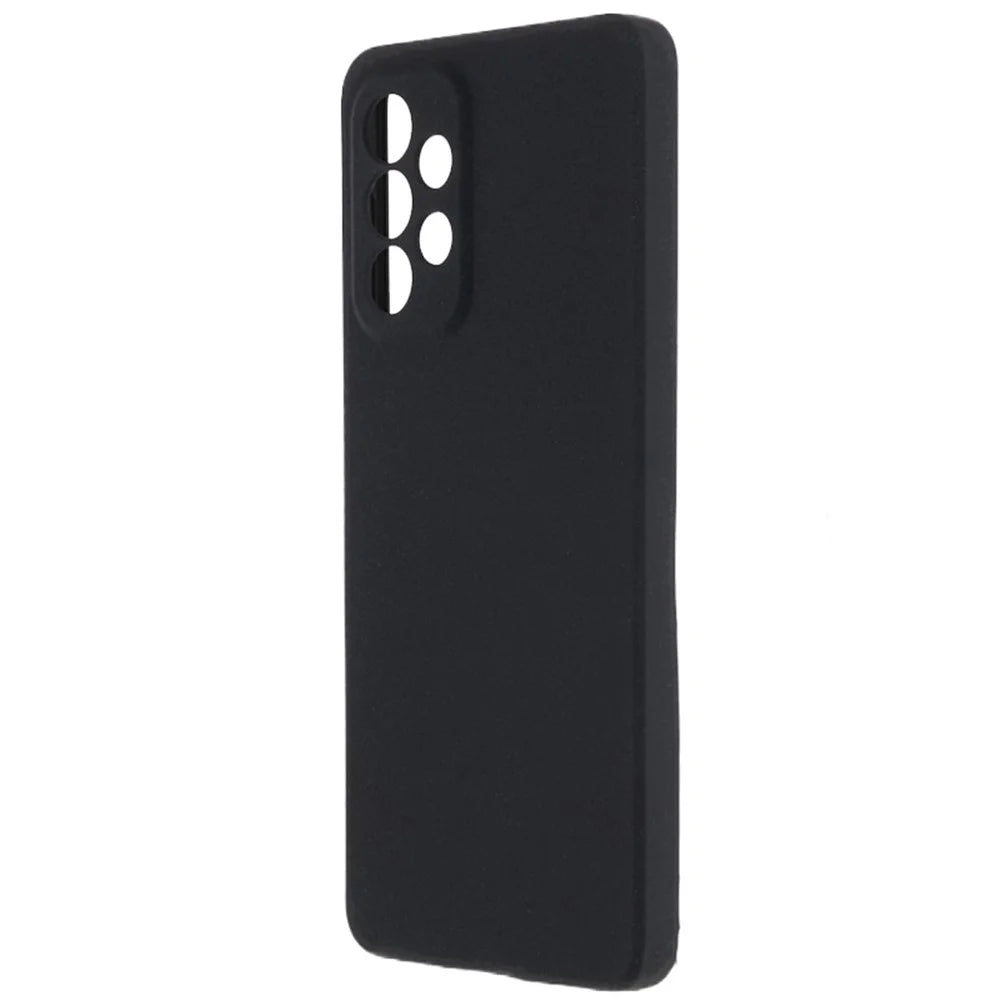 Phone Cover for Samsung Galaxy A33 5G Anti-scratch Double-Sided Matte TPU Phone Case - Black - 3