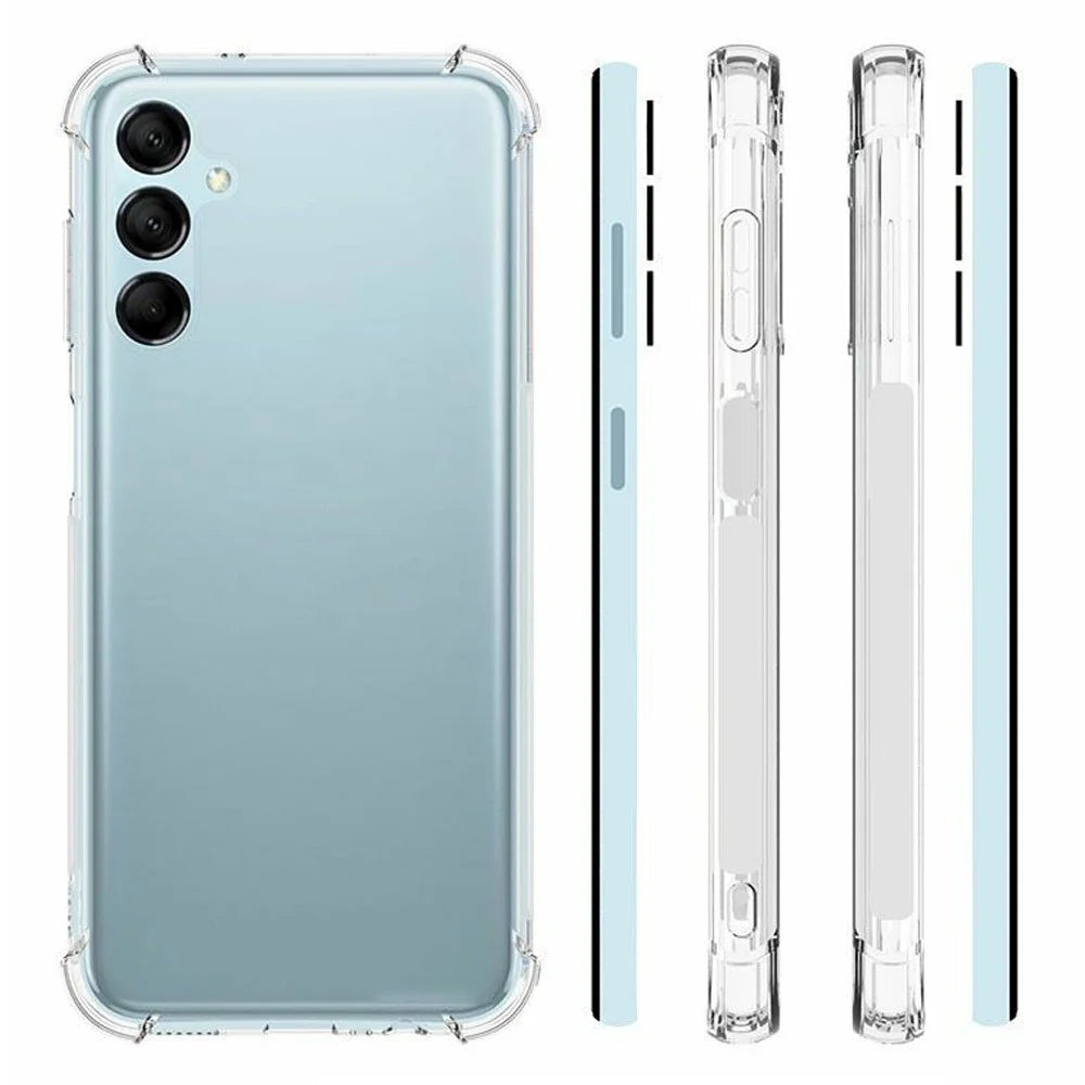 For Samsung Galaxy M14 5G Drop-proof Anti-slip TPU Phone Case Airbag Protection Cell Phone Cover - 5