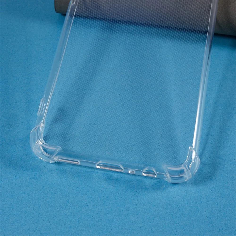 For Samsung Galaxy A13 5G / A04s 4G (164.7mm) Clear TPU Phone Case Reinforced Corners Anti-drop Cover - 6