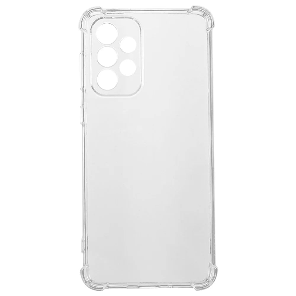 For Samsung Galaxy A33 5G Soft TPU Phone Case Transparent Reinforced Corners Anti-drop Cover - 2