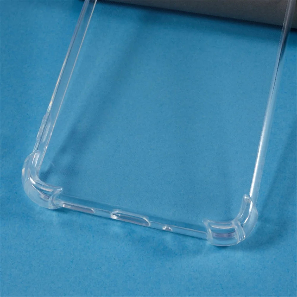 For Samsung Galaxy A33 5G Soft TPU Phone Case Transparent Reinforced Corners Anti-drop Cover - 6