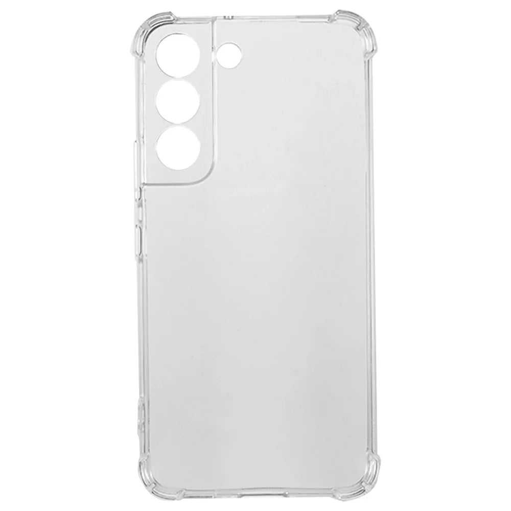 For Samsung Galaxy S22 5G Back Cover Transparent Reinforced Corners Anti-drop TPU Phone Case - 2