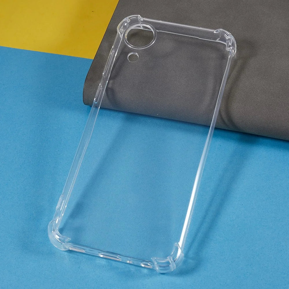 For Samsung Galaxy A03 Core Soft TPU Phone Cover Reinforced Corner Transaparent Case - 2