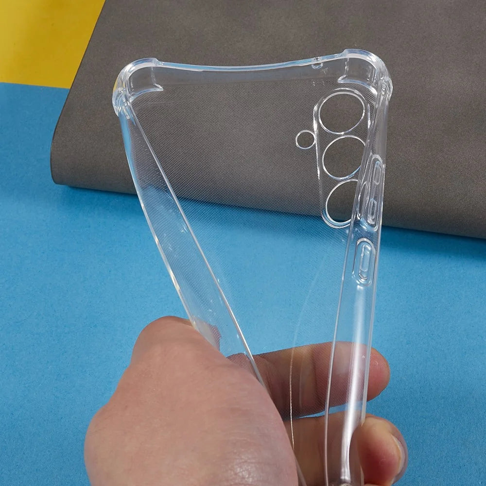 For Samsung Galaxy A54 5G Transparent TPU Case Thickened Corner Anti-drop Phone Cover - 6