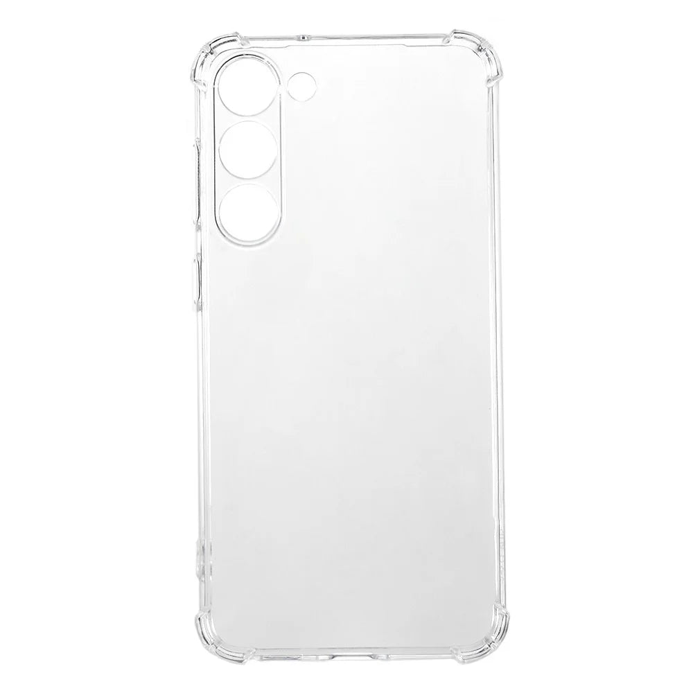 For Samsung Galaxy S23 Reinforced Corner Phone Case Shockproof Clear TPU Phone Cover - 1