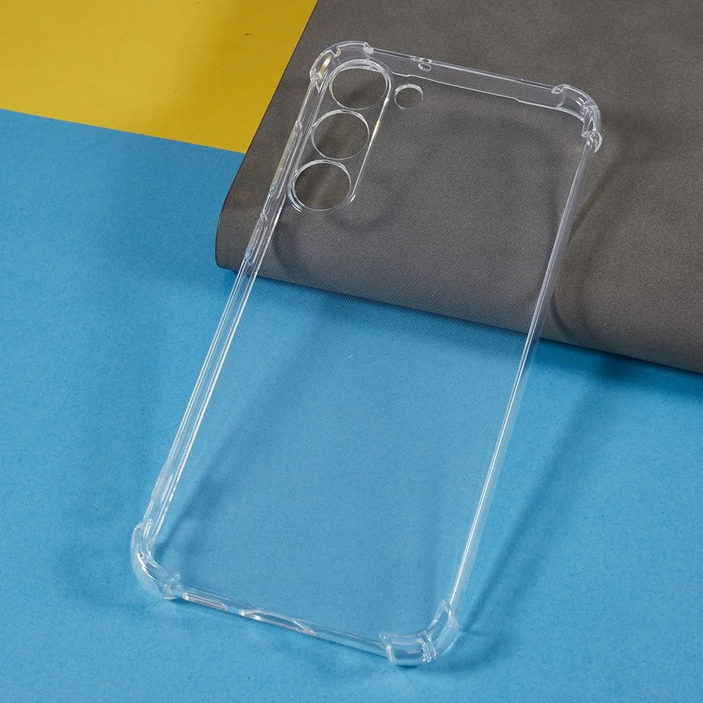 For Samsung Galaxy S23 Reinforced Corner Phone Case Shockproof Clear TPU Phone Cover - 2