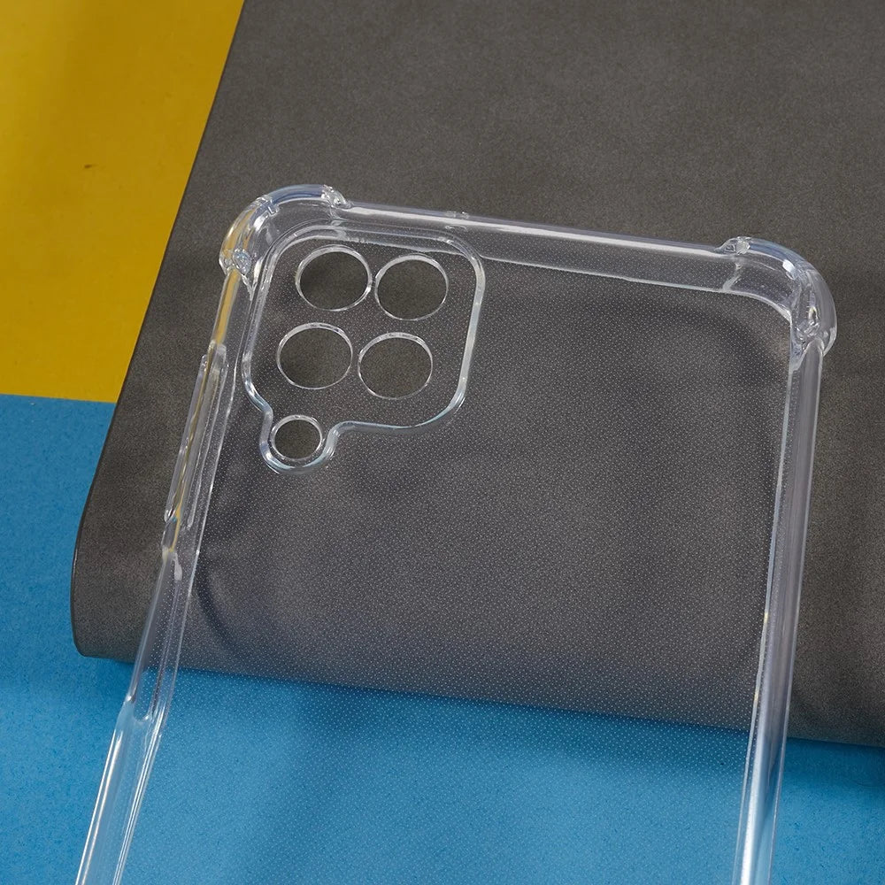 For Samsung Galaxy A12 / M12 Anti-drop Corner Phone Case Transparent TPU Phone Cover - 3