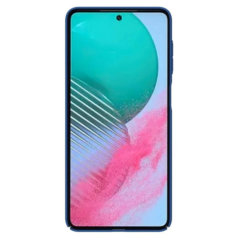 NILLKIN CamShield for Samsung Galaxy M54 5G / F54 5G Hard PC Phone Case Slide Lens Protection Anti-drop Cover - Blue - 2