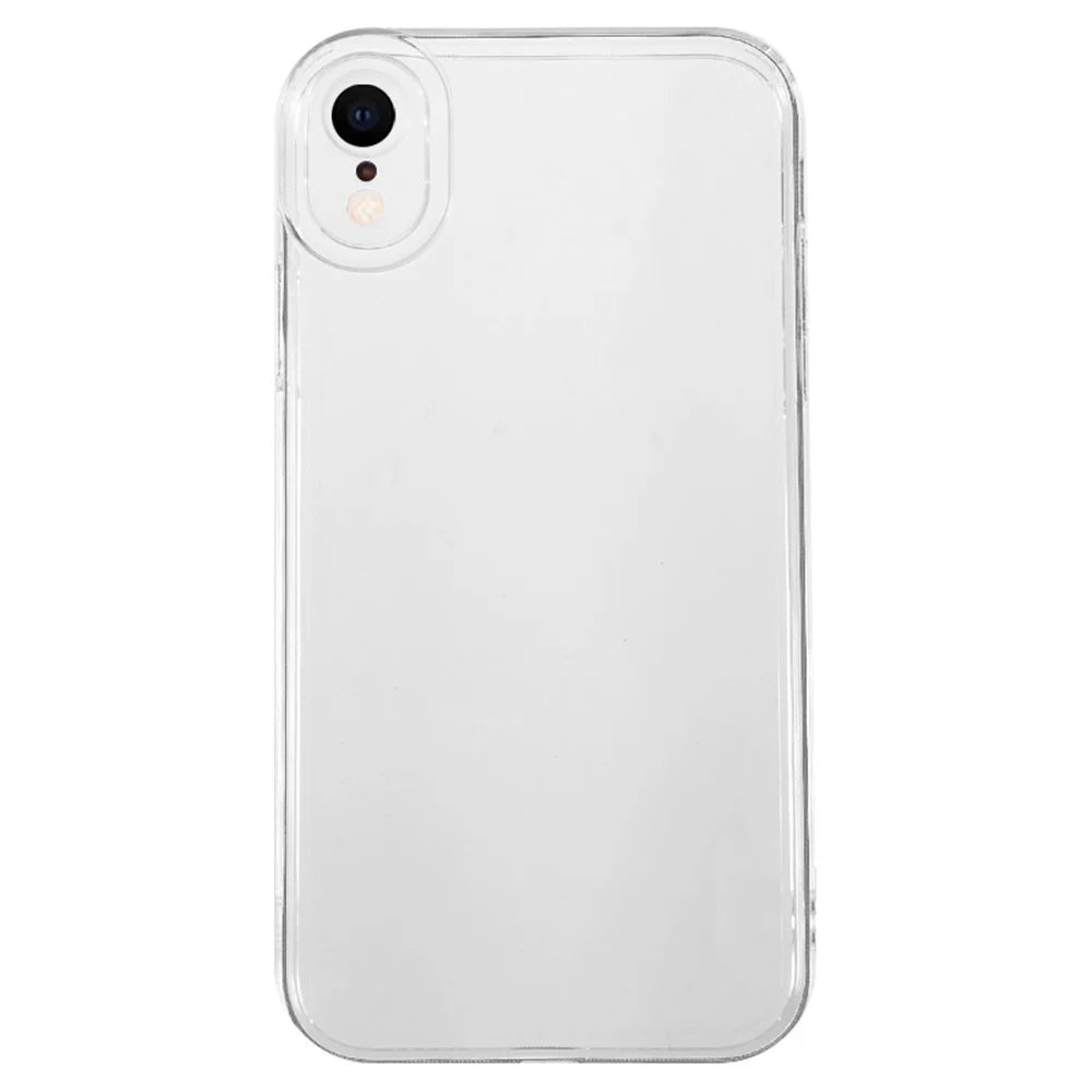 For iPhone XR 6.1 inch High Transparency TPU Mobile Case Precise Cut-Out Thicken Phone Back Cover - 1